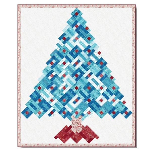 Lighting The Tree Quilt Kit From Island Batik