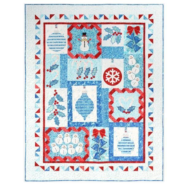 Merry & Bright Quilt Kit From Island Batik