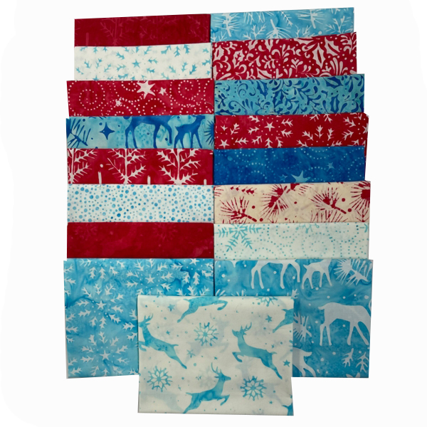 Peppermint Fat Quarter Bundle from Island Batik