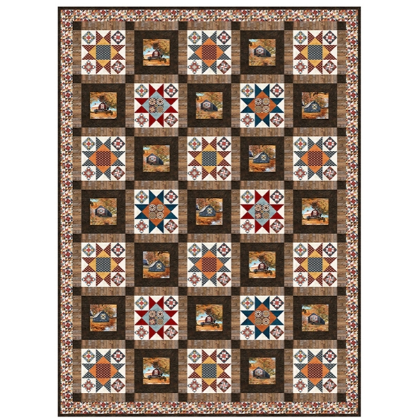 Lancaster Trail Quilt  Kit