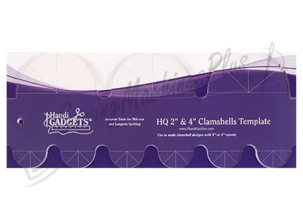 Handiquilter Clamshell 2 Inch And 4 Inch Ruler