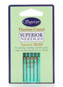 Topstitch Needles, Titanium Covered from Superior Threads