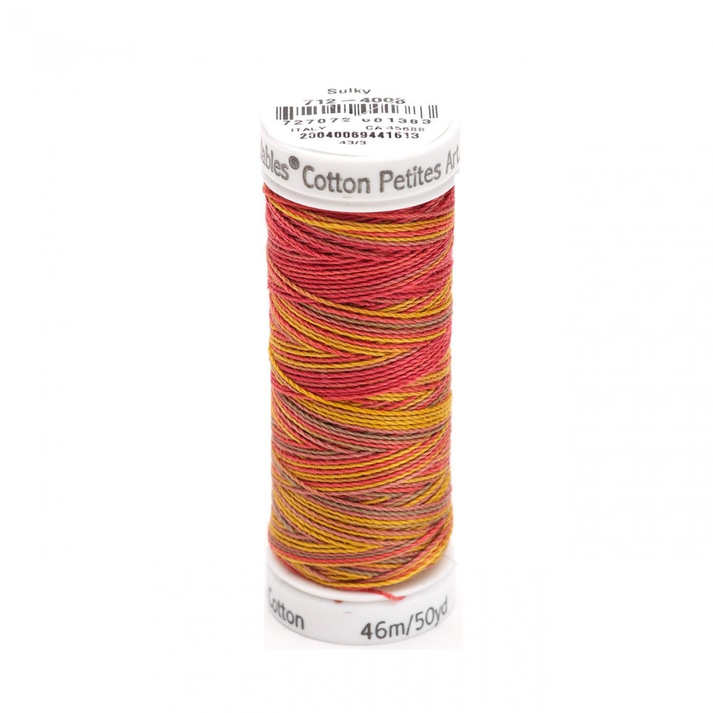 Sulky Petites Autumn Cotton Thread 12 wt