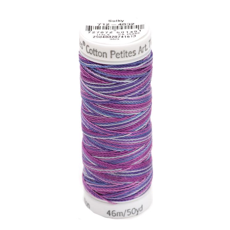 Sulky Petites Iris Cotton Thread 12 Wt