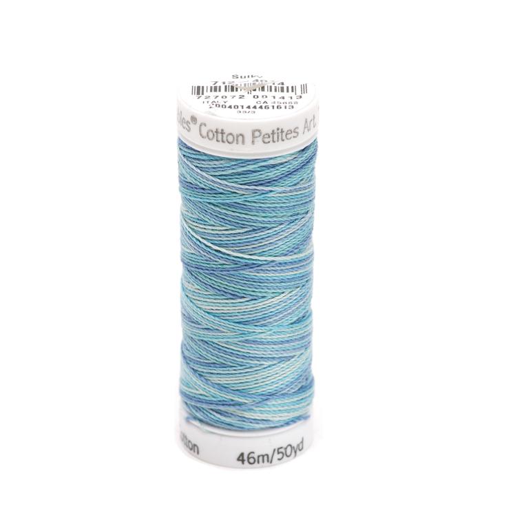 Sulky Petites Ocean Blue Cotton Thread 12 wt.