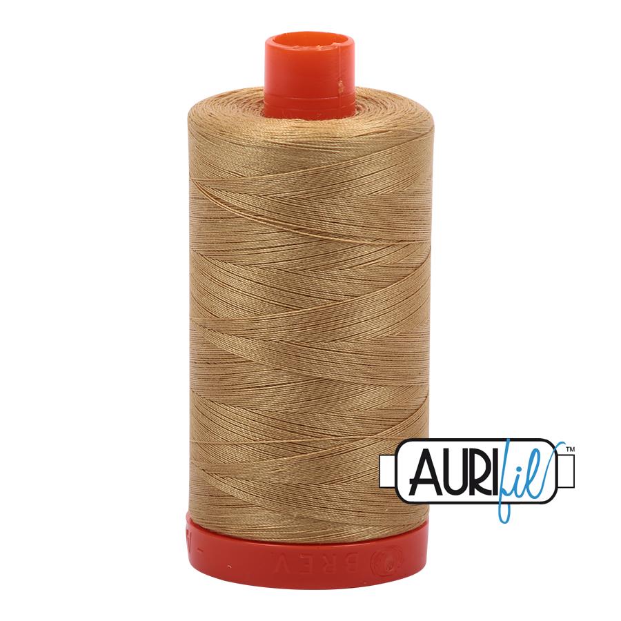 Aurifil 50 Wt. Thread - Light Brass 2920