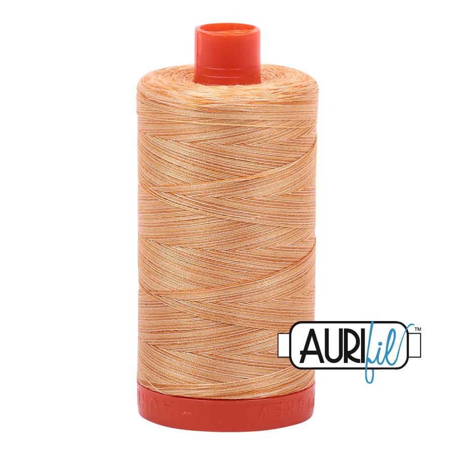 Aurifil 50 Wt. Thread - Creme Brule Variegated 4150