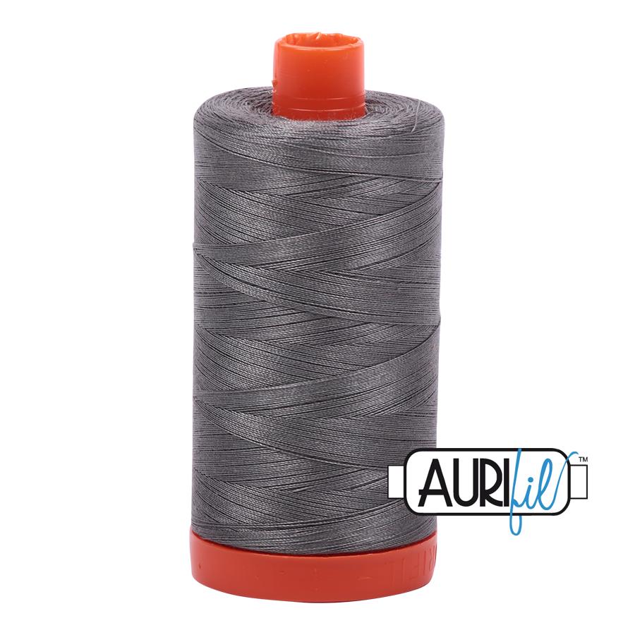 Aurifil 50 Wt. Thread - Gray Smoke 5004