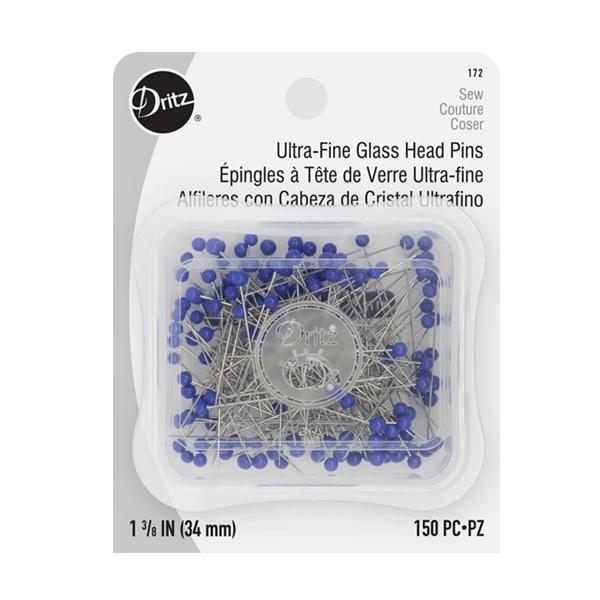 Ultra Fine Glass Head Pins from Dritz