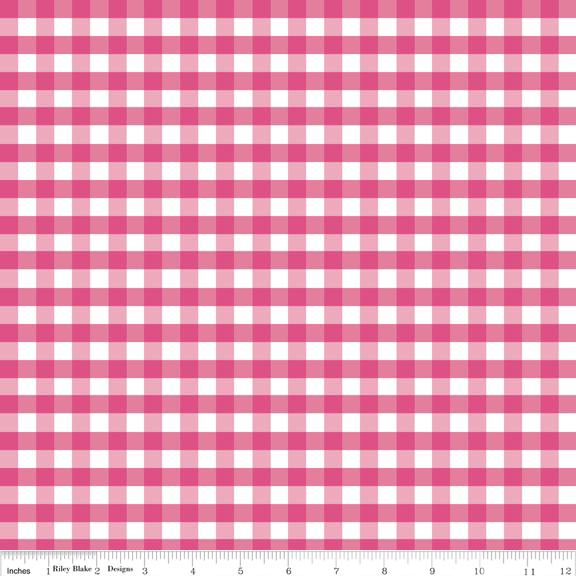 Hot Pink Gingham