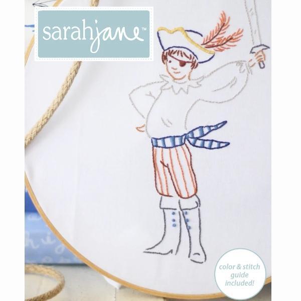 Pirate Kids Embroidery Pattern From Sarah June