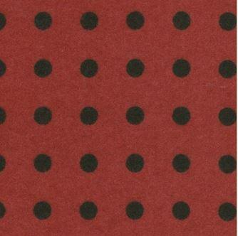 Crimson Polka Dots From Woolies Flannel