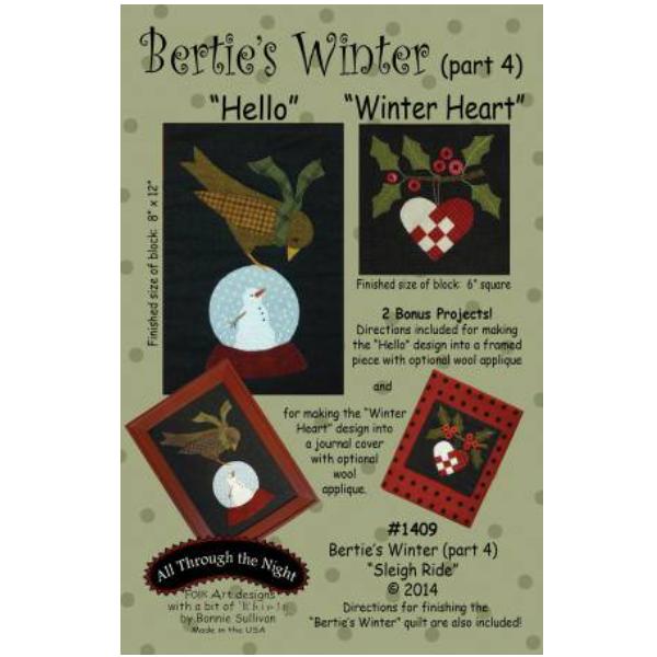 Bertie'S Winter Part 4: Hello & Winter Heart By Bonnie Sullivan For All Through The Night