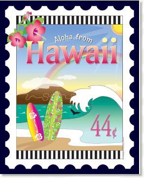 State Stamp: Hawaii