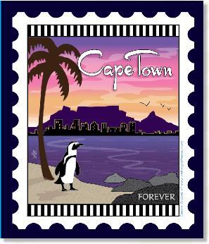 International City Stamp: Cape Town