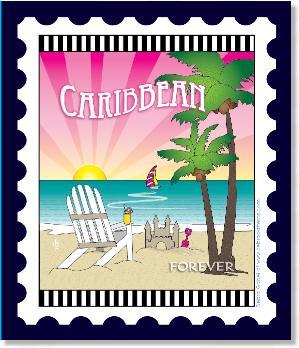 International City Stamp: Caribbean