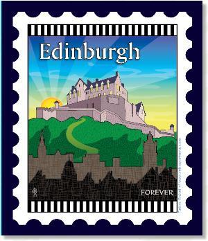 International City Stamp: Edinburgh