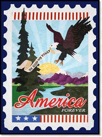 Nation Stamp: America