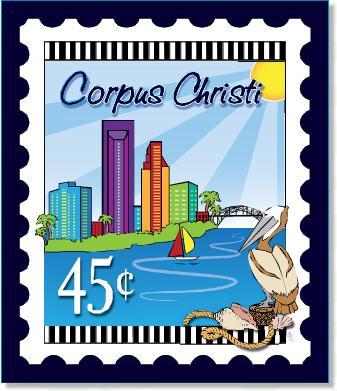 City Stamp: Corpus Christi