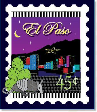 City Stamp: El Paso