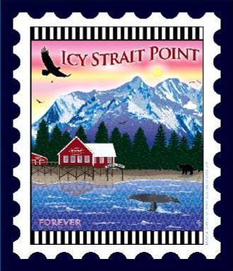 City Stamp: Icy Strait Point