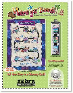 Where Ya Been? Scrapbooking Pattern For Quilters