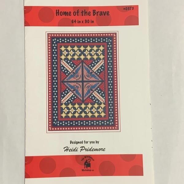 Home Of The Brave Quilt Pattern From The Whimsical Workshop