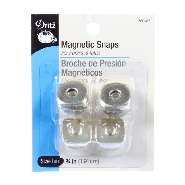 Magnetic Snap Squsre Glit 3/4"