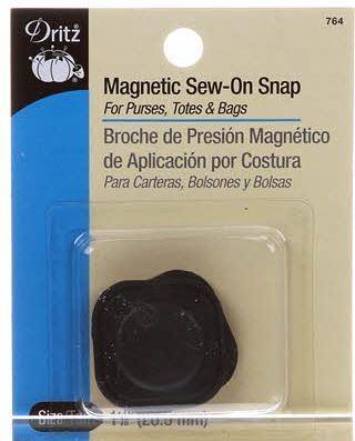 Magnetic Sew-On Snap, 1-1/8", From Dritz