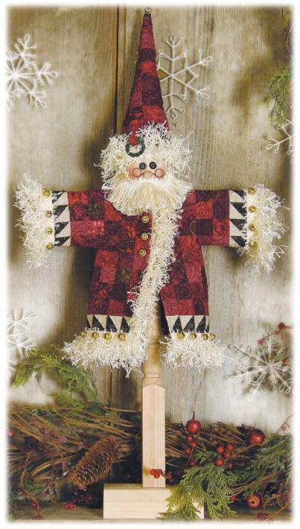 Spindle Santa Pattern