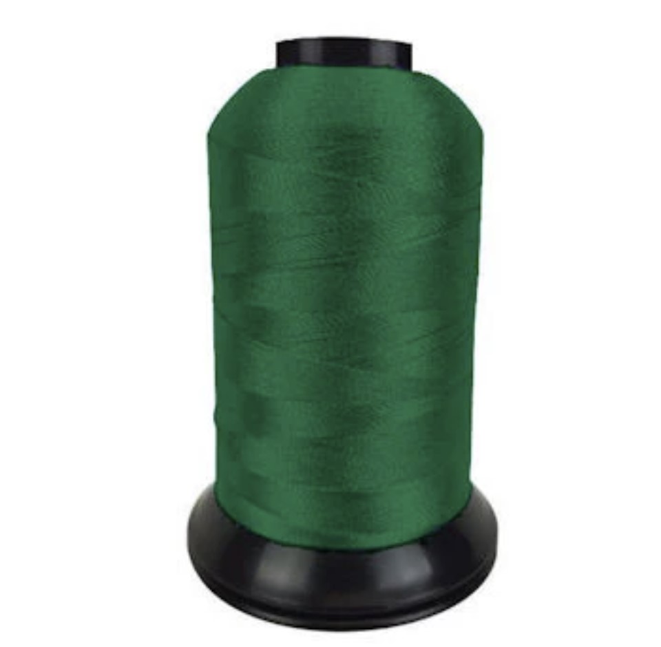 Medium Green Floriani Poly Embroidery Thread