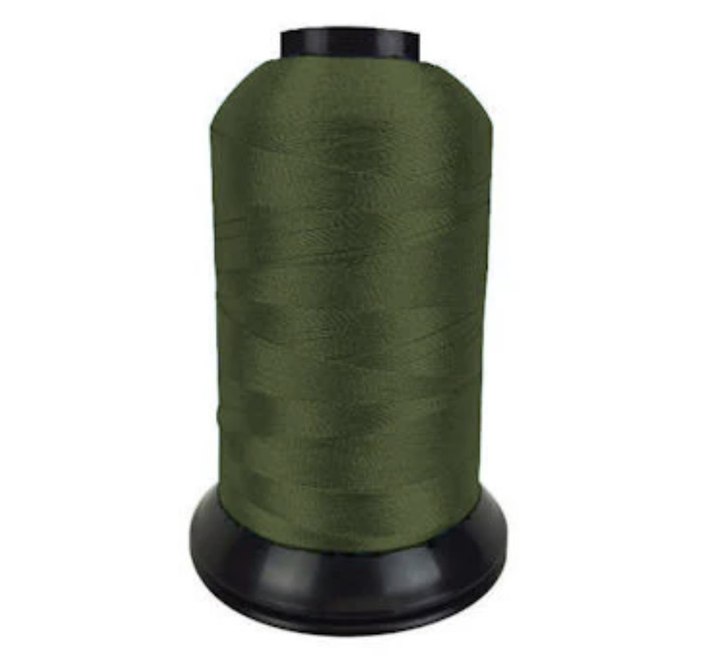 Hunter Green Floriani Poly Embroidery Thread