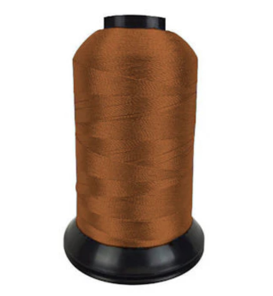 Light Sienna Floriani Poly Embroidery Thread