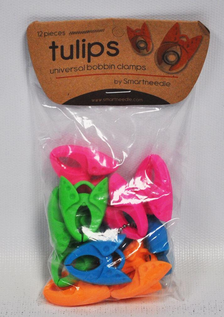 Tulips Bobbin Clamps, 12 ct., by Smartneedle