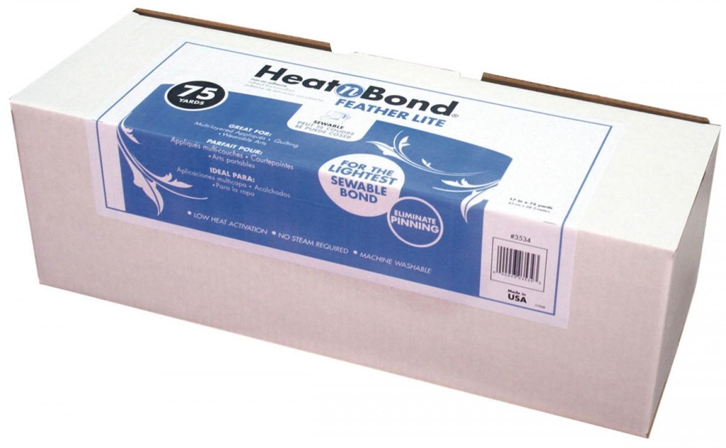 17" Heat N Bond Feather Lite Fusible (Per Yard)