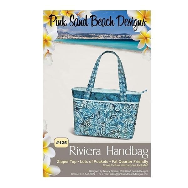 Riviera Handbag Pattern from Pink Sand Beach Designs