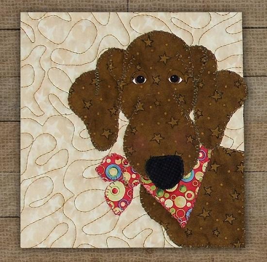 Dachshund Precut Prefused Applique Kit from The Whole Country Caboodle