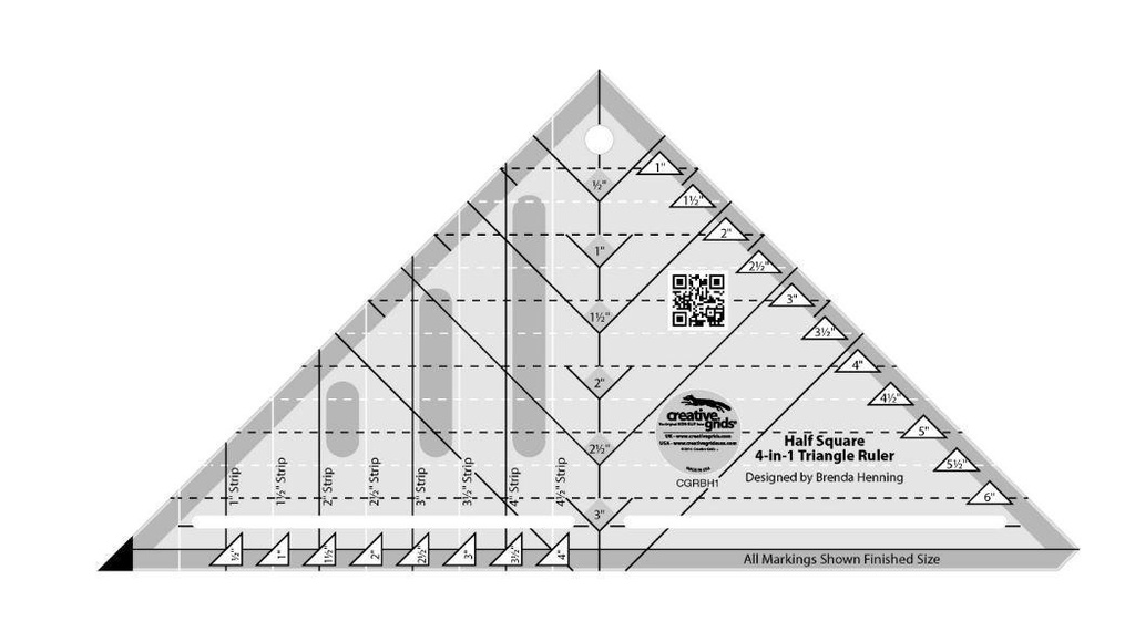 Half Square 4-N-1 Triangle