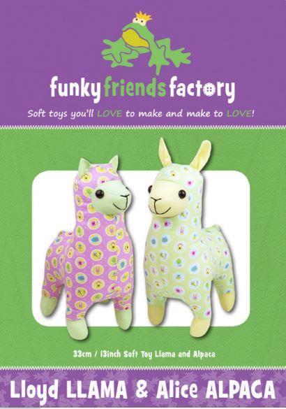 Lloyd Llama & Alice Alpaca by Funky Friends Factory