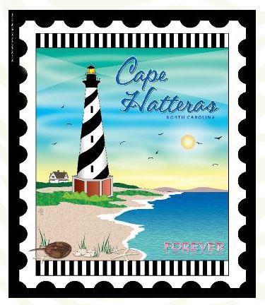 Lighthouse Lightstamp: Cape Hatteras