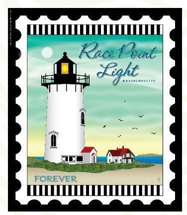 Lighthouse Lightstamp: Race Point