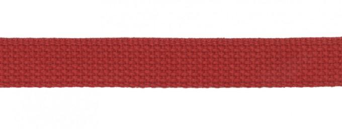 Cotton Webbing Red 1In