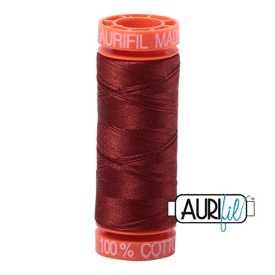 Aurifil 50 Wt. Thread- Rust 2355