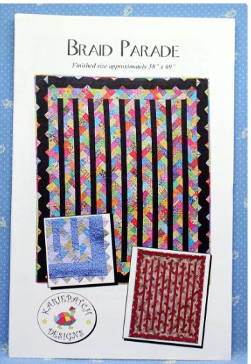 Braid Parade Quilt Pattern by Karie Patch Designs