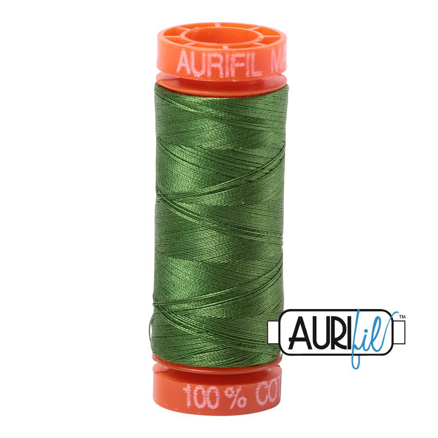 Aurifil 50 Wt. Thread - Grass Green 5018