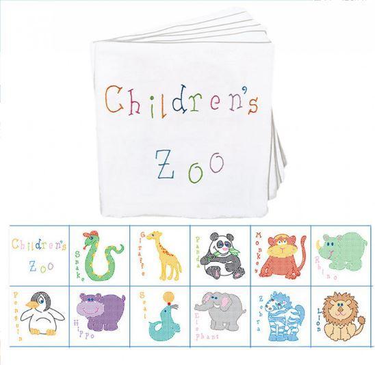 Zoo Cloth Nursery Book By Jack Dempsey