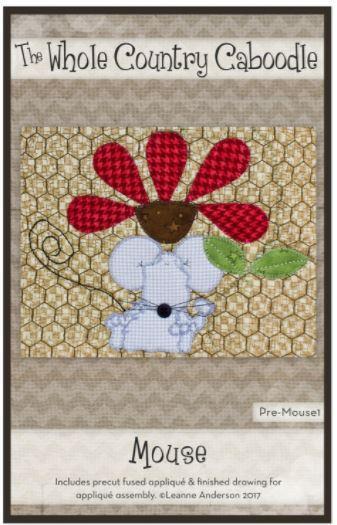 Mouse Precut Fused Applique Kit