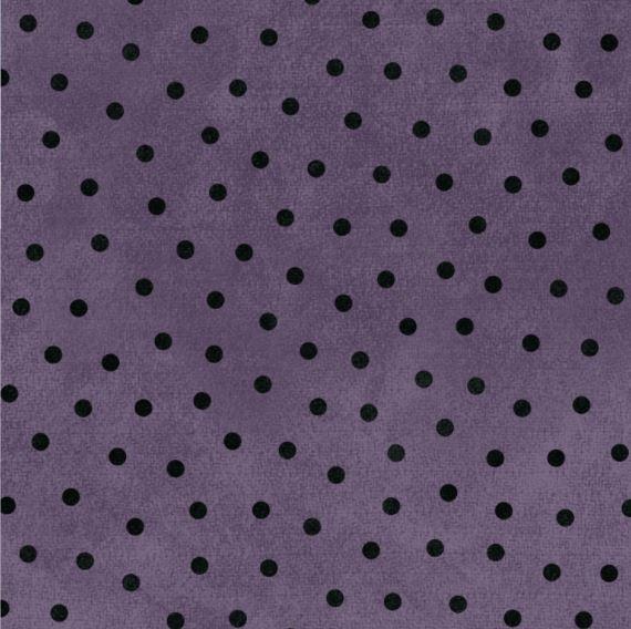 Violet Polka Dots from Woolies Flannel