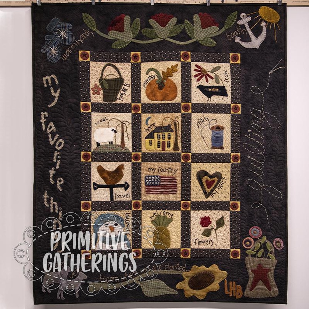 My Favorite Things Pattern by Primitive Gatherings