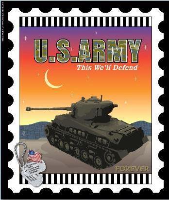 Mini Stamp Panel: U.S. Army